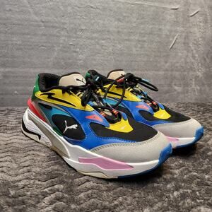 Puma RS-X Toys Shoes Mens Size 7 Colorblock 381529-01 Running Sneakers Athletic